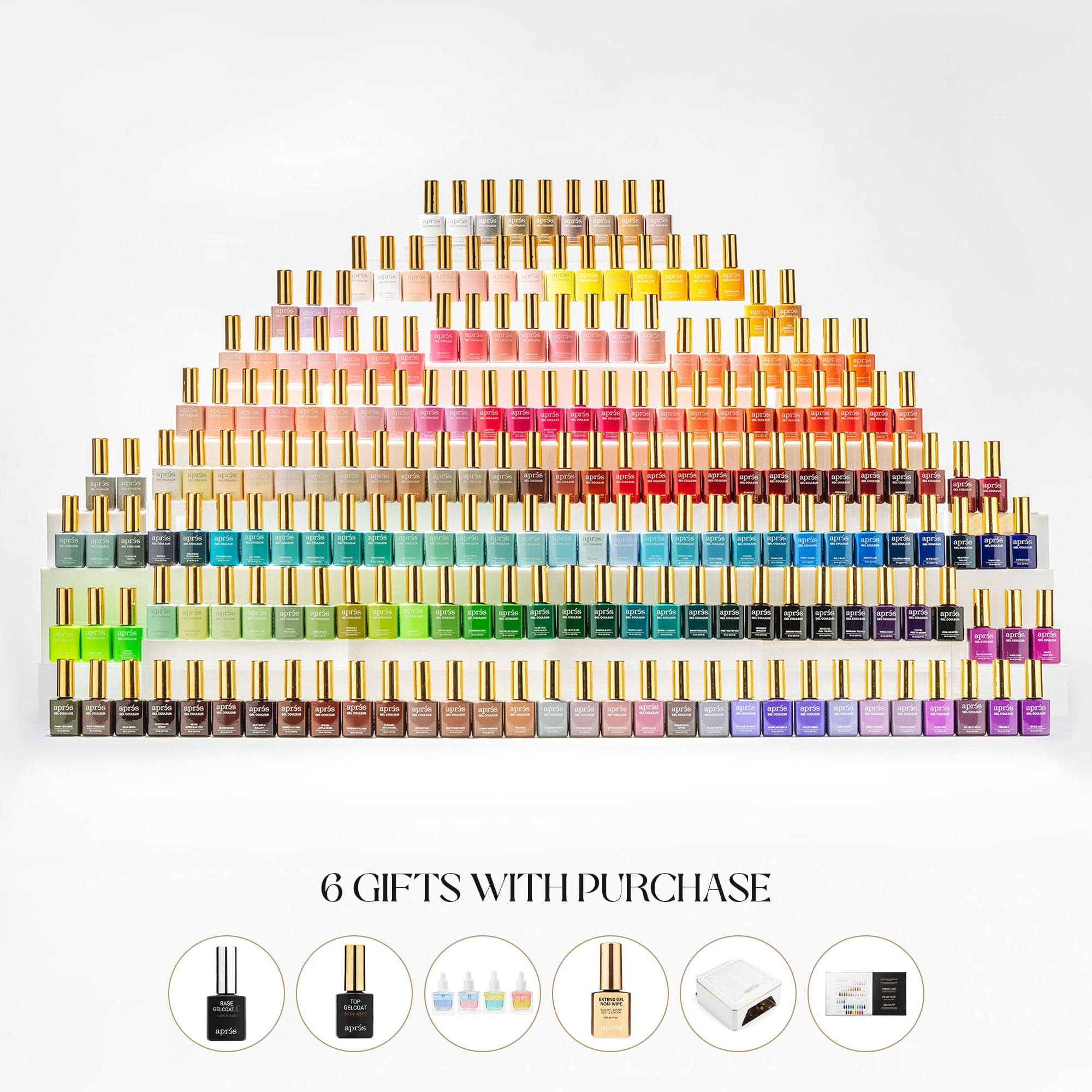 200 Gel Couleur Complete Bundle Set